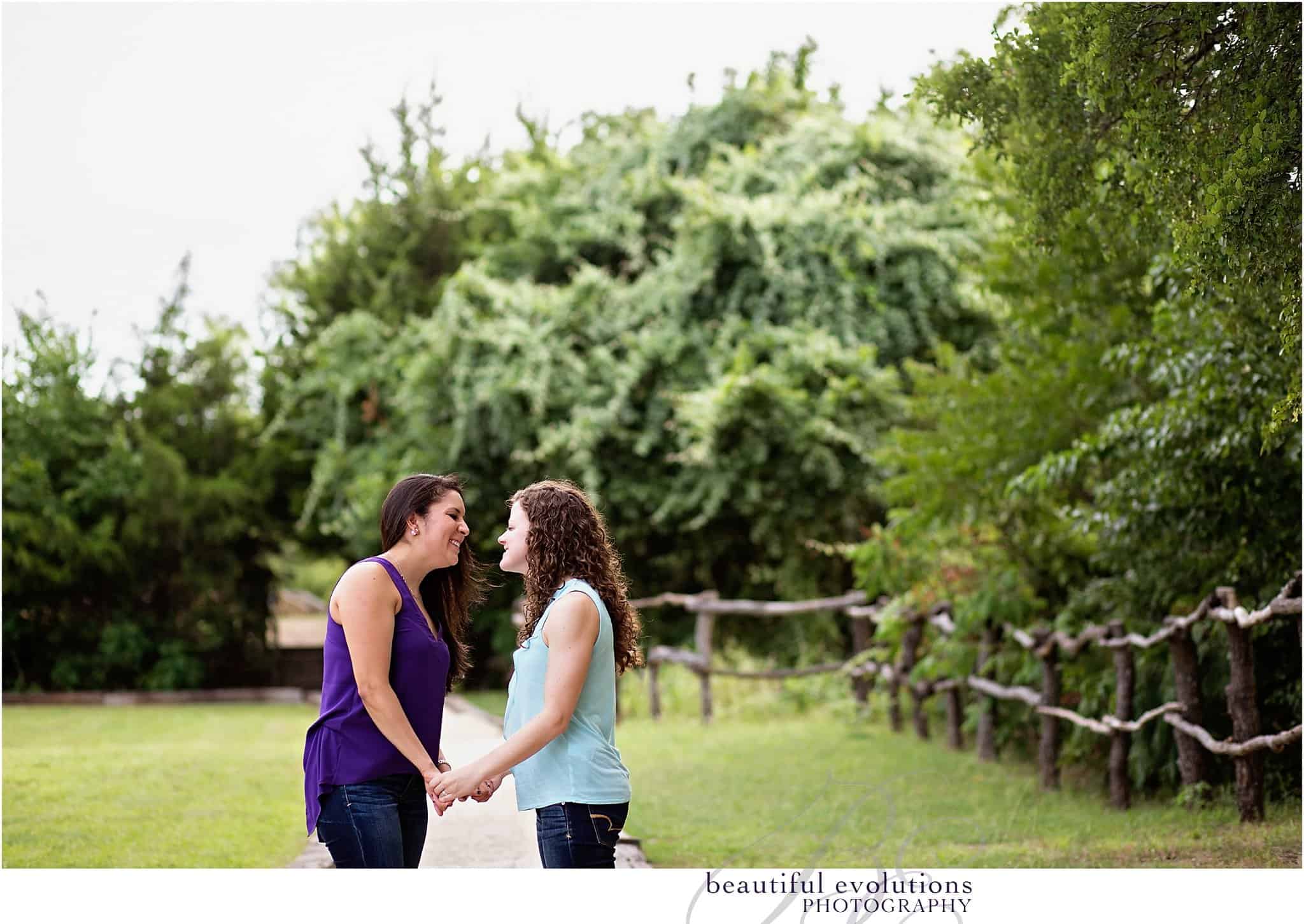 Beautiful Evolutions Engagement photography Lost Oak Winery Burleson Texas