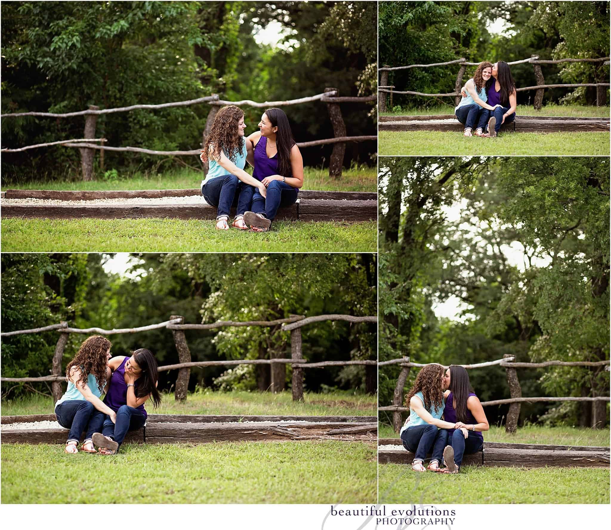 Beautiful Evolutions Engagement photography Lost Oak Winery Burleson Texas
