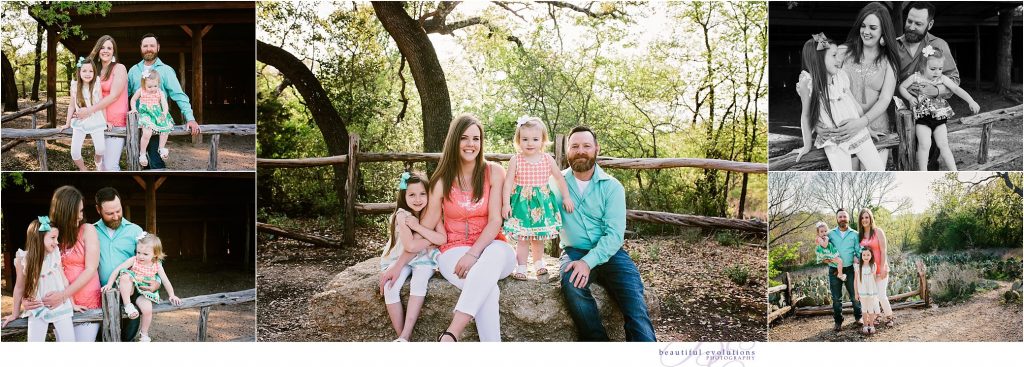 sweet family session on rocks