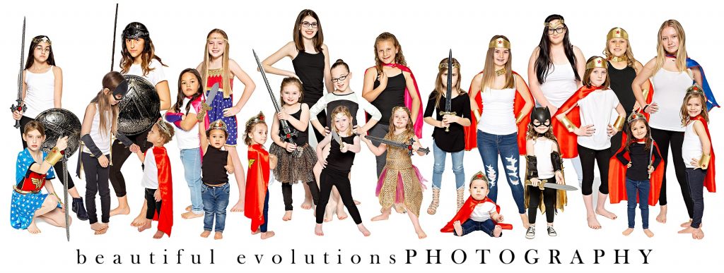 All girl superheros and warriors